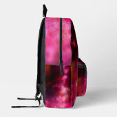 Sac À Dos Imprimé Ciel nocturne rose (Gauche)