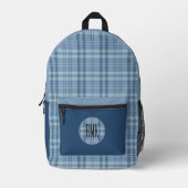 Sac À Dos Imprimé Ciel plat moderne bleu (Recto)