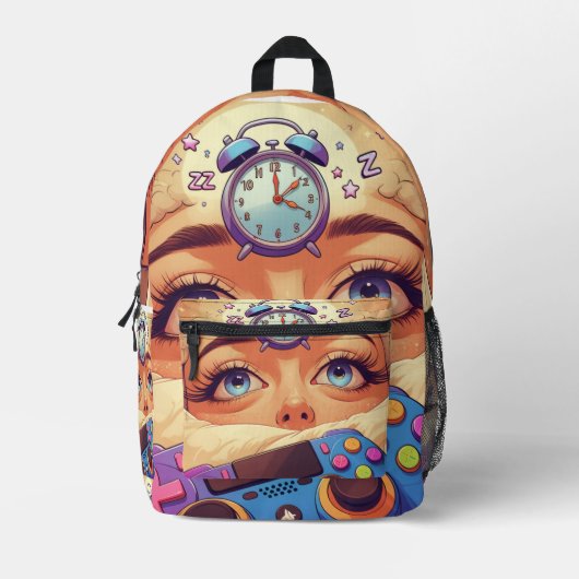 Sac À Dos Imprimé Cinq minutes de plus - Funny Gamer T-Shirt pour