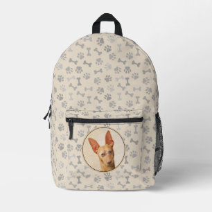 Sac À Dos Imprimé Cirneco dell’Etna Peinture - Cute Original Chien A