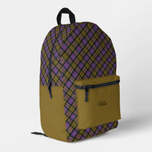 Sac À Dos Imprimé Clan écossais ancien de Culloden Tartan