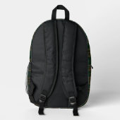 Sac À Dos Imprimé Clan Rustique Fitzsimmons Plaid Monogrammé (Verso)