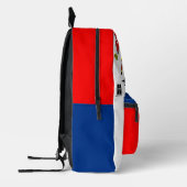 Sac À Dos Imprimé Classic 'Fighting American' Action Comic Backpack (Gauche)