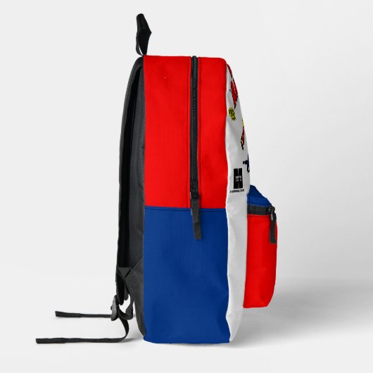 Sac À Dos Imprimé Classic 'Fighting American' Action Comic Backpack  (Gauche)