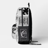 Sac À Dos Imprimé Classic PUDGY PIG Backpack (Droite)