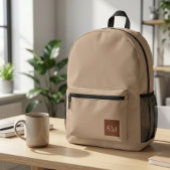 Sac À Dos Imprimé Classy Minimalist Sand Custom Backpack - Simple 