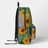 Sac À Dos Imprimé Claude Monet - Bouquet de tournesols (Gauche)