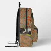 Sac À Dos Imprimé Claude Monet - Champ de pavot (Gauche)