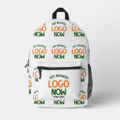 SAC À DOS IMPRIMÉ CLIENT SIMPLE CONTEMPORAIN PROPRE BLANC MODE (Recto)