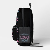 SAC À DOS IMPRIMÉ CLIENT SIMPLE CONTEMPORAIN PROPRE NOIR MODE (Droite)