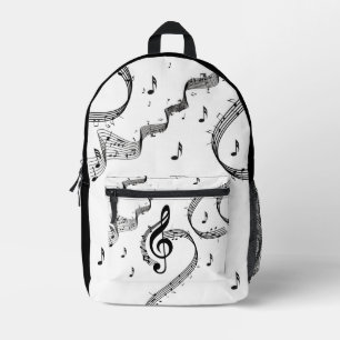 Sac À Dos Imprimé Climactic G Clef Music