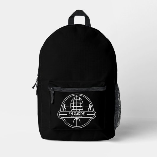 Sac À Dos Imprimé Clôture de l'épée concurrentielle (Recto)