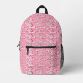 Sac À Dos Imprimé Club des Filles (Recto)