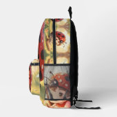 Sac À Dos Imprimé Coccinelle et le royaume de nectar caché (Droite)