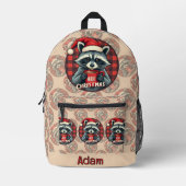 Sac À Dos Imprimé Cocoa Cheer de Raton de Noël (Recto)