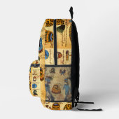 Sac À Dos Imprimé Codex Azteca Mendoza Dessin Amérindien (Droite)