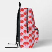 Sac À Dos Imprimé Cœur de feu (Gauche)