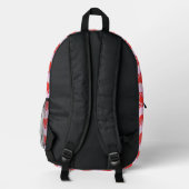 Sac À Dos Imprimé Cœur de feu (Verso)
