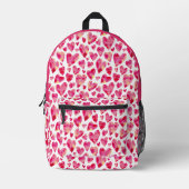 Sac À Dos Imprimé Coeur fille mignon (Recto)