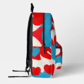 Sac À Dos Imprimé Coeurs d'amour (Gauche)