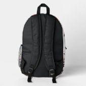 Sac À Dos Imprimé Coeurs de styles classiques (Verso)
