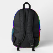 Sac À Dos Imprimé Coeurs Super mignons Arc-en-ciel (Verso)