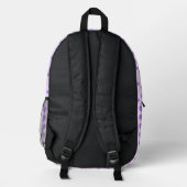 Sac À Dos Imprimé Cœurs violets (Verso)