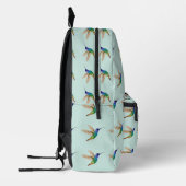 Sac À Dos Imprimé Colibri (Gauche)