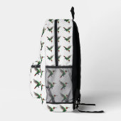 Sac À Dos Imprimé Colibri vert (Droite)