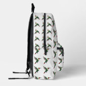 Sac À Dos Imprimé Colibri vert (Gauche)