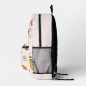 Sac À Dos Imprimé collection de fleurs (Droite)