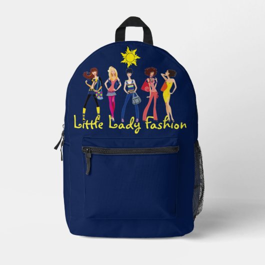 Sac À Dos Imprimé Collection d'expression pour enfants : Filles (Recto)