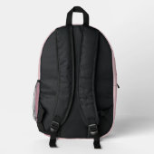 Sac À Dos Imprimé Collection d'expressions pour enfants - Fille (Verso)
