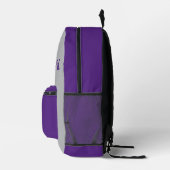 Sac À Dos Imprimé Collection Ligne Sport - (Droite)