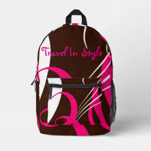 Sac À Dos Imprimé Collection Reine de Shopping - Dames