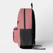 Sac À Dos Imprimé Collection Shopping Queen -Dames  (Droite)