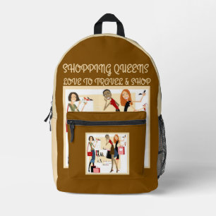Sac À Dos Imprimé Collection Shopping Queen - Dames