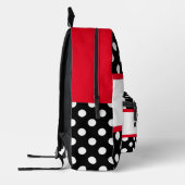 Sac À Dos Imprimé COLLECTION SHOPPING REINE- Dames  (Gauche)