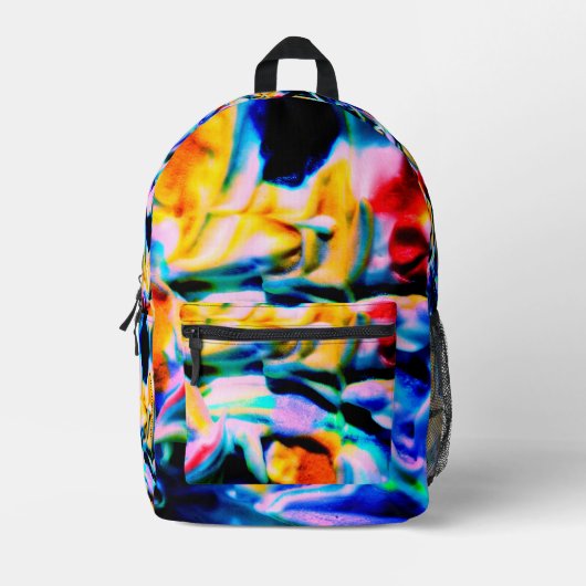 Sac À Dos Imprimé Coloré (Recto)