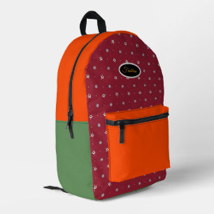 Sac à dos imprimé coloré