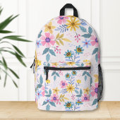 Sac À Dos Imprimé Colorful floral design backpack