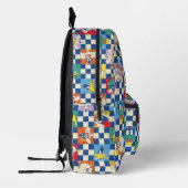 Sac À Dos Imprimé Colorful LOONEY TUNES™ Checker Toss Pattern (Gauche)
