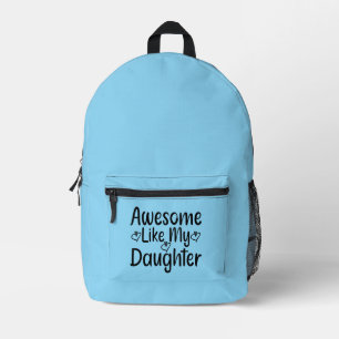 Sac À Dos Imprimé Comme Ma Fille