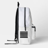 Sac À Dos Imprimé Compagnon du petit apprenant" (Gauche)