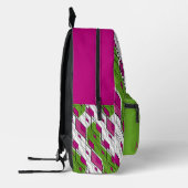 Sac À Dos Imprimé Conception abstraite tendance (Gauche)