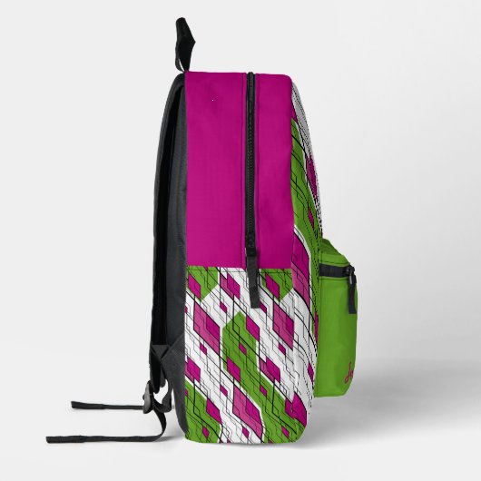 Sac À Dos Imprimé Conception abstraite tendance (Gauche)
