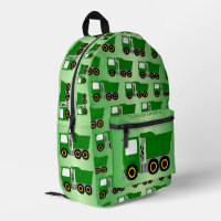 Conception de camion vert personnalisée