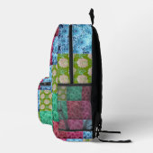 Sac À Dos Imprimé conception de courtepointe florale (Droite)