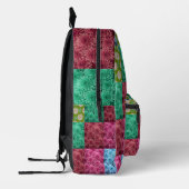 Sac À Dos Imprimé conception de courtepointe florale (Gauche)