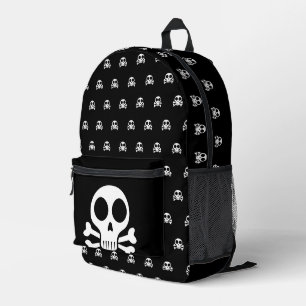 Sac À Dos Imprimé Conception de crâne de pirate